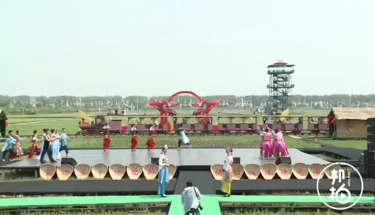 原創(chuàng)史詩實景演出第一幕錫伯魅力