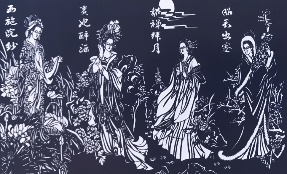 錫伯族剪紙里有故事，指隨心動的民族情懷～